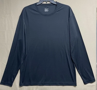 Sun Protection SPF Mens Shirt Moisture Wicking Quick Dry T-Shirt Casual Workout - Image 1 of 4