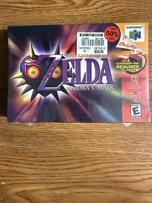 The Legend of Zelda Majors Mask Nintendo 64 New Sealed In It’s Original Box - Image 1 of 4