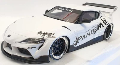 Top Speed 1/18 Scale TS0294 - Toyota GR Supra V1.0 Pandem - White - Image 1 of 4