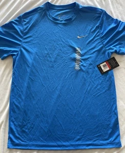 Nike Running Breathe Dri Fit T Shirt Men’s LG - Picture 1 of 4