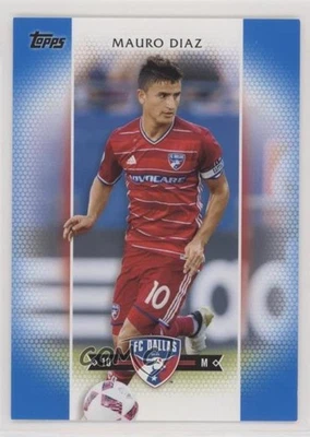 2017 Topps MLS Blue /99 Mauro Diaz #49 - Image 1 of 2