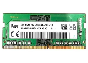 Hynix 8GB DDR4 PC4-3200AA 3200MHz SODIMM RAM Memory 260 Pin HMAA1GS6CJR6N-XN - Picture 1 of 1