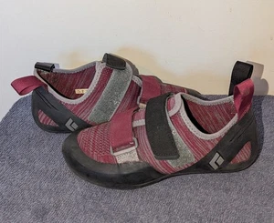 Black Diamond Momentum Climbing Shoes Womens Size 7 Merlot Black Adjustable - Picture 1 of 13