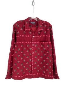 Comme Des Garcons Homme 2003 Floral Wool Buttonup - Picture 1 of 9