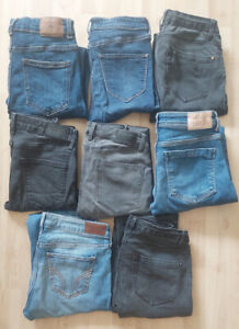 Bekleidungspaket Jeans Zara, Only, Hollister Slim fit/ Röhrenjeans