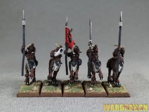 25mm Warhammer WDS painted Beastmen Centigor Herd t55 - Picture 1 of 11