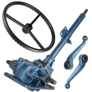 Caltric Steering Wheel & Shaft W/ Arms For Ford 3000 3610 4000 4610 5030 - Picture 1 of 8