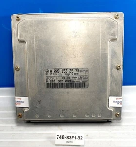 01-02 Mercedes CL600 S600 Engine Control Unit ECU A0001532979 OEM 748s3f1b2 - Imagen 1 de 6