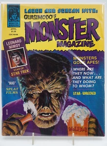 Vintage Quasimodo’s MONSTER MAGAZINE - VOL. 2 NO. 7 - 1976 - Wolfman - Picture 1 of 1