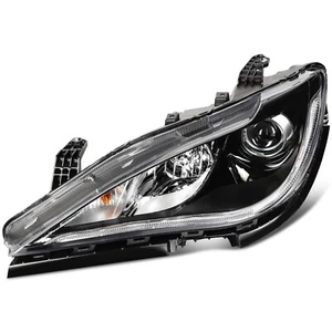 Left Side For 2017-2020 Chrysler Pacifica Headlight Assembly Black w/Projector - Picture 1 of 12