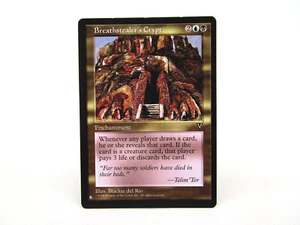 Breathstealer's Crypt MTG Magic the Gathering Visions MP carta rara regolare - Foto 1 di 7