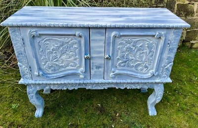 Solid mango wood sideboard Cabinet/ Cupboard - Image 1 of 4