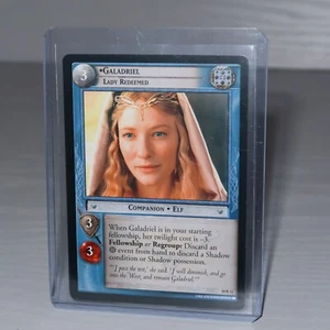 Juego de cartas coleccionables El Señor de los Anillos Mount Doom raro 10R11 Galadriel dama redimida - Imagen 1 de 7