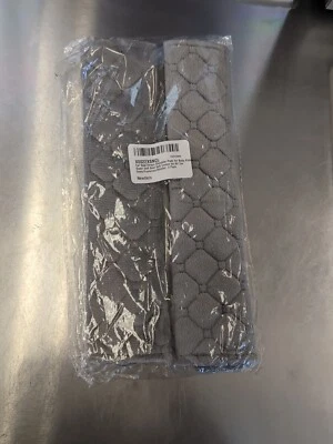 Arnés de cubierta de correa de asiento de coche gris cojín de cinturón de seguridad de hombro repuesto Foto 1 de 4