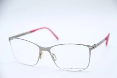 NUEVAS GAFAS DE DISEÑO AUTÉNTICO GRIS MATE ROSA PORSCHE DESIGN P'8262 54-16 Foto 1 de 4
