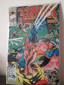 DR. STRANGE SORCERER SUPREME # 41 / MARVEL Comics May 1982 VGC / WOLVERINE - Imagen 1 de 4