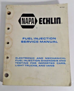 Manuale servizio iniezione carburante NAPA Elchin - Foto 1 di 1