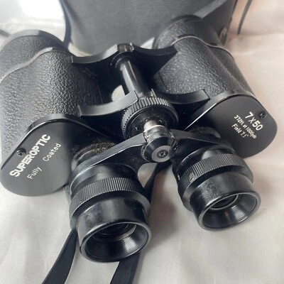 Superoptic  7x50 Field 7.1 Fully Coated Binoculars With Case And 4 Covers ￼ - Image 1 of 4