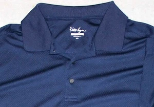 Walter Hagen 2XL Blue Polyester Men's Polo Golf Shirt Free Shipping - Picture 1 of 8