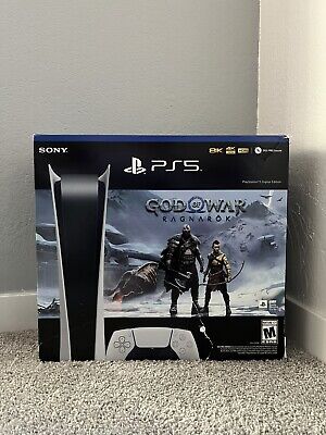 Sony PS5 Digital Edition Console God Of War Ragnarök Bundle • 500$