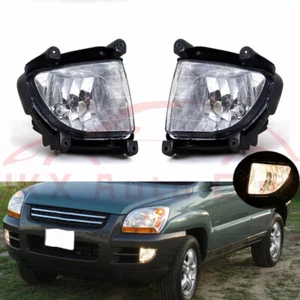 For Kia Sportage 2005 2006 2007 u Left & Right Bumper Fog Lamps Driving Lights - Picture 1 of 6