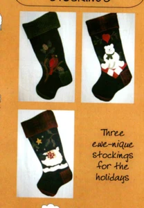 Land Weihnachten Strümpfe Wollmuster Kardinäle Eisbär & Schaf Urlaub - Bild 1 von 3