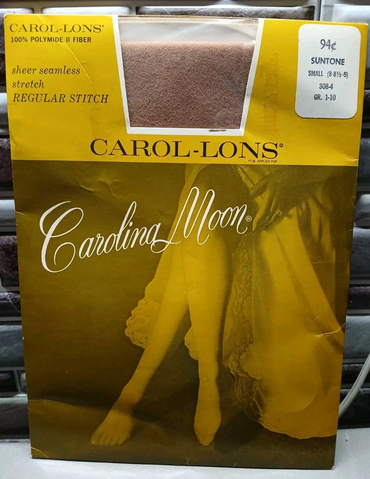 Nuevas Pantimedias De Colección Carol-Lons Carolina Moon Talla Pequeña Tono de Sol Foto 1 de 4