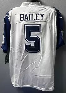 NFL Dallas Cowboys #5 Dan Bailey Football Trikot Herren Gr: XL weiß - Neu mit Etikett - Bild 1 von 11