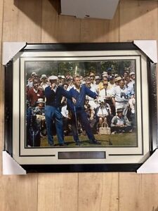 Ben Hogan & Arnold Palmer 1966 Masters 16x20 Photo Framed