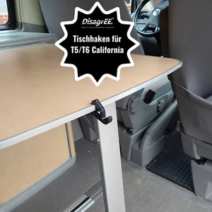 Tisch-Haken für VW T5 T6 California für Innen- und Außentisch - Bild 1 von 6