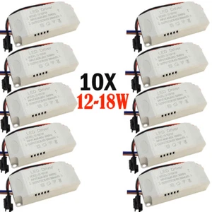 10Pcs Led Driver Transformer 65V  Power Supply  DC 18W  300 mA New - Picture 1 of 4