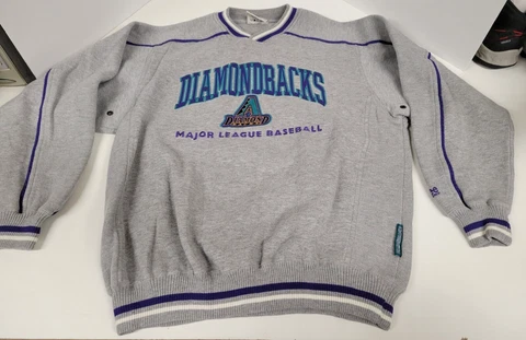 Lee Sport Arizona Diamondbacks Major League Baseball Embroidered Sweater Size L Cover