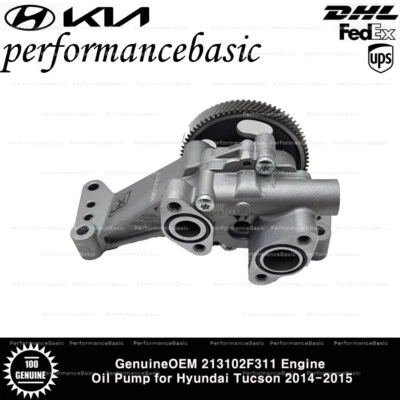 Bomba de aceite de motor original OEM 213102F311 para Hyundai Tucson 2014-2015 Foto 1 de 2