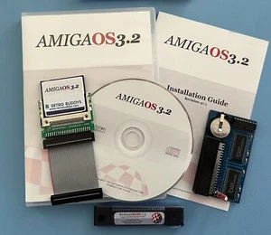 Amiga OS 3.2.3 Vollversion + 4GB CF + Adapter + 1MB Chipram + RTC +Kickstart ROM - Afbeelding 1 van 5