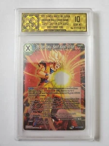 2021 Dragon Ball Z SS Son Goku Spirit Boost Striker ACG 10 - Picture 1 of 2