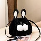 Soft Cute Rabbit Ear Sling Bag Easy To Clean Travel Bags
