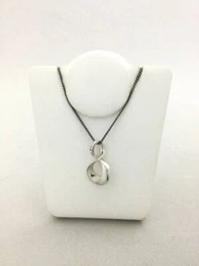 GEORG JENSEN Vintage Infinity Halskette Anhänger Charm Silber 925 #572 - Bild 1 von 9