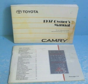 Toyota Camry 97 1997 manual del propietario - Imagen 1 de 2