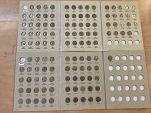 COMPLETE Set Roosevelt Dimes 1964 - 2025 in Coin Folders, COMPLETE P&D SET - Picture 1 of 8