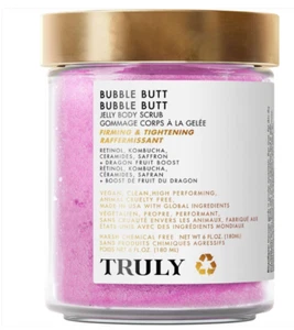 Exfoliante súper exfoliante Truly Beauty Bubble Butt con retinol, azafrán y kombucha - Imagen 1 de 1