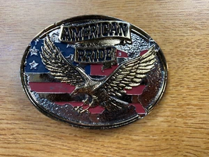 "American Pride" mit Adler Gürtelschnalle - Bild 1 von 3