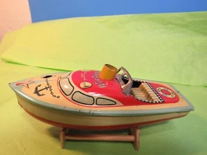 Barco de juguete de hojalata con motor a vapor Schylling Victoria de colección 2001 - Imagen 1 de 7