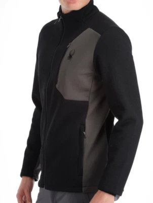 Spyder Mens Bandit Jacket in Black size Medium RRP £160 - Image 1 of 4