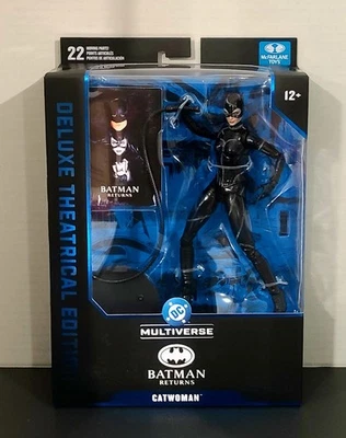 McFarlane Toys DC Multiverse Edición Teatral Deluxe Batman Returns Catwoman Foto 1 de 3