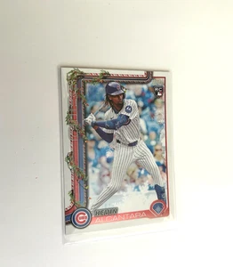 2025 Topps Holiday RC Kevin Alcantara SP Red Snowflake H109 Chicago Cubs - Bild 1 von 2