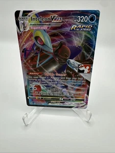 079/264 Inteleon VMAX Paquete de Premios Pokemon Juego de Cartas Coleccionables Juego Estampado Chilling Reign - Imagen 1 de 2
