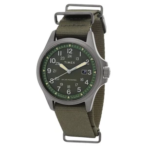 Timex Expedition North Field Post Solar Green Dial Men's Watch TW2V03700 - Picture 1 of 7