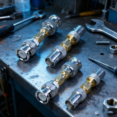 16PCS BNC to SMA Type Male Female RF Connector Adapter Test Converter KitqCZz - Image 1 of 4