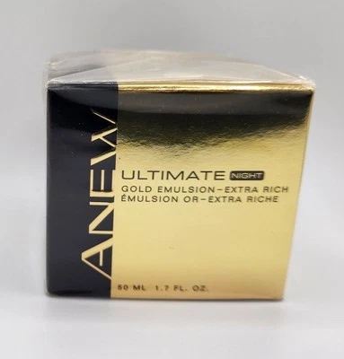 Emulsión Avon Anew Ultimate Night Gold 1,7 fl. oz. Nuevo y precintado Foto 1 de 4