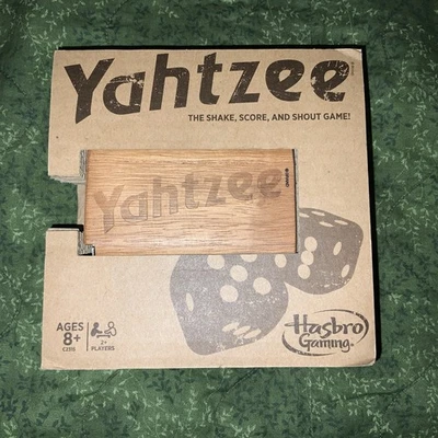 Yahtzee Wooden Edition - Travel - Dice Game -NIB - Image 1 of 4